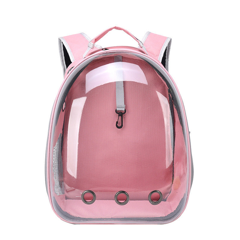 Portable Transparent Pet Backpack
