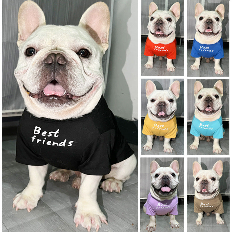 Pet Round Neck T-Shirt for Cats and Dogs
