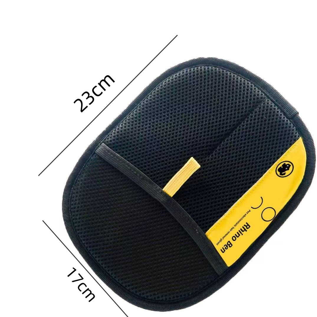 Pet Hair Removal Glove Double Sided Brush