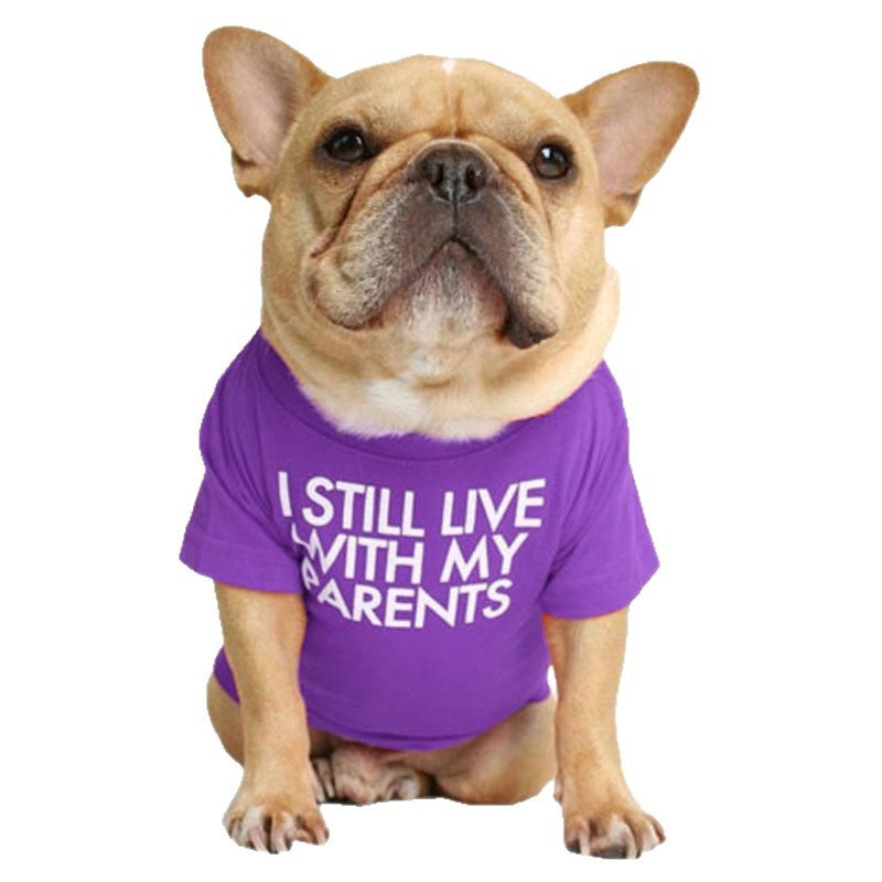 Pet Round Neck T-Shirt for Cats and Dogs